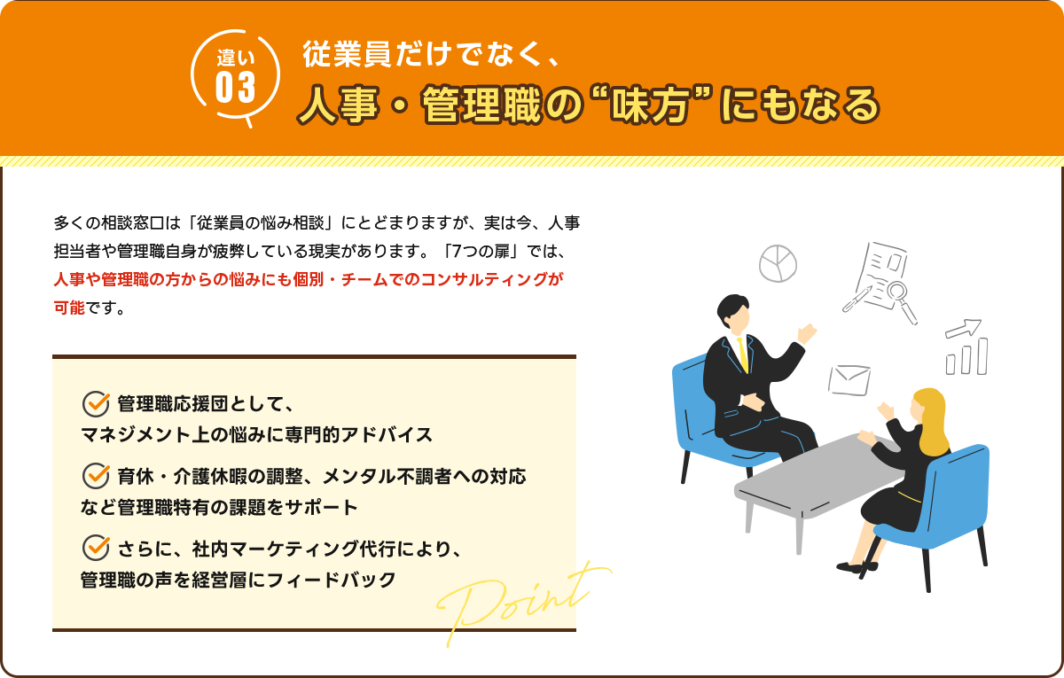 人事・管理職の『味方』にもなる